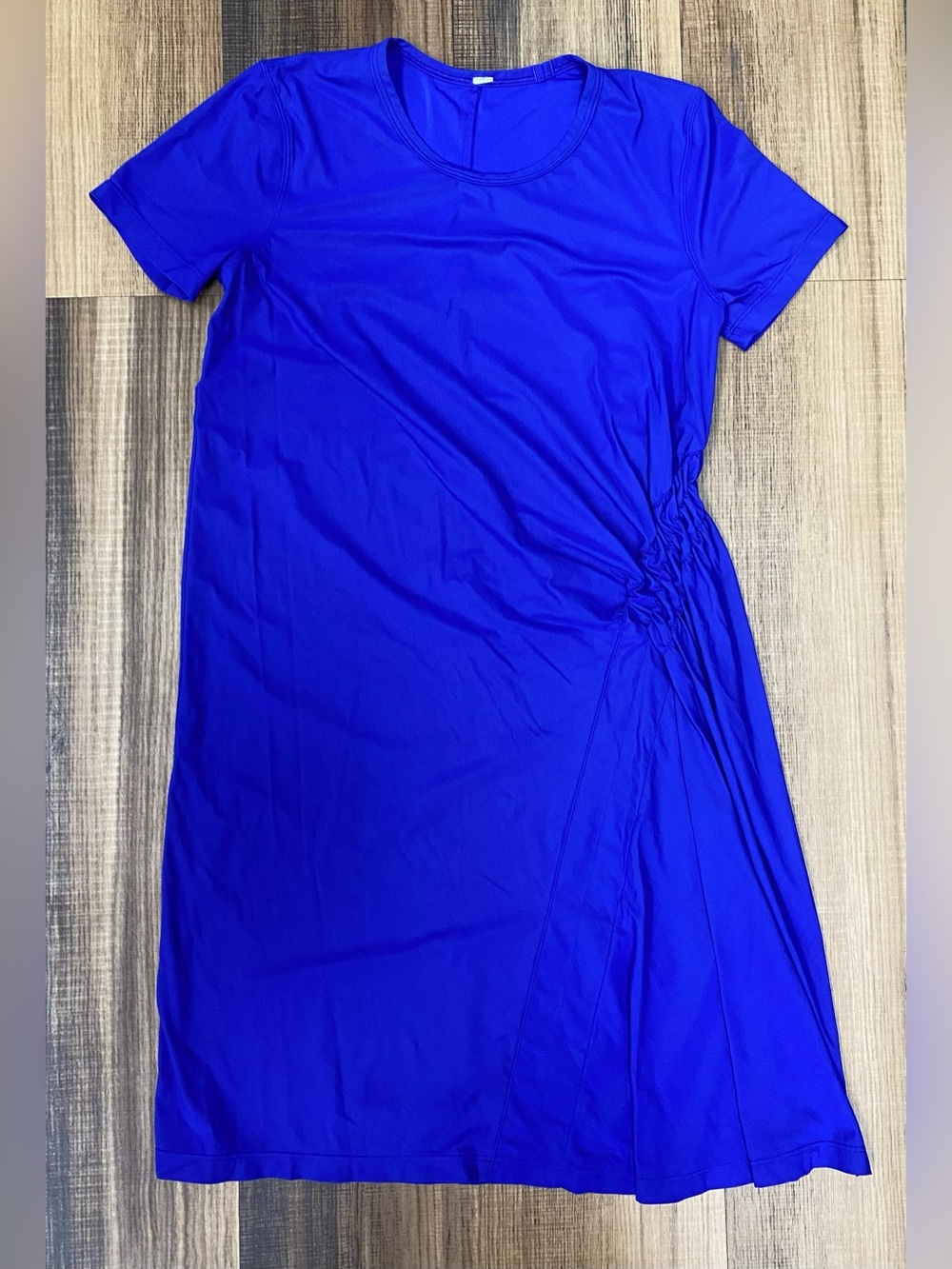 Lululemon Seek Sun Dress Lazurite Royal Blue Size 4 UV Protection Casual